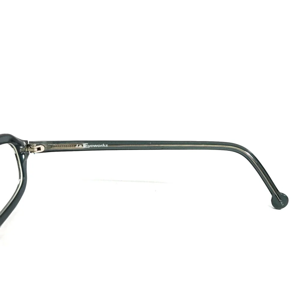 Vintage l.a. Eyeworks Eyeglasses Frames TROT 293 Clear Green Purple 45-22-138